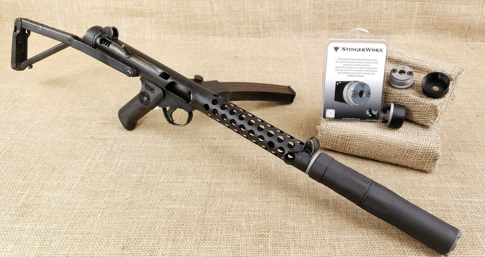 Sterling L2A3 Suppressor Mount - Image 2